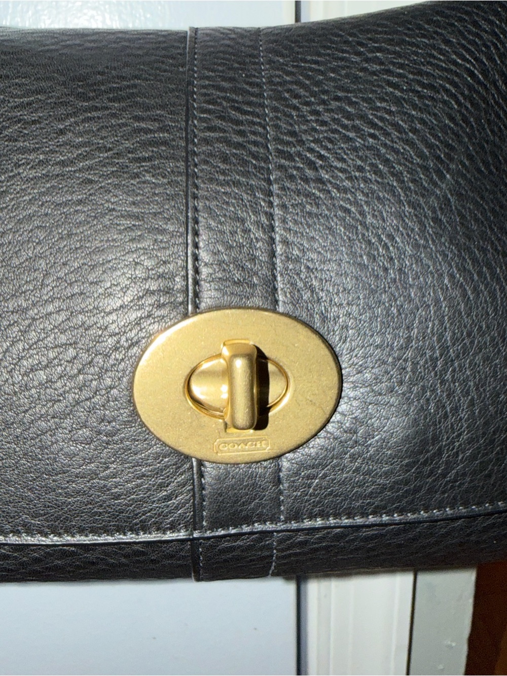 Authentic Coach Ergo Pebbled Leather Flap Shoulder Bag (Style #11614 dust bag in - Picture 16 of 16